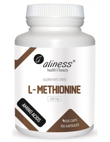 L-Methionine 500mg L-Metionina 100...