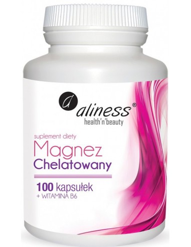 Magnez Chelatowany 560 mg + Wit B6...