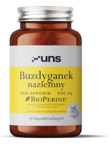 Buzdyganek naziemny + Bioperine 60...