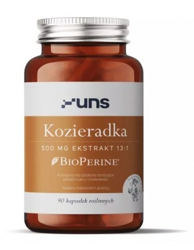 Kozieradka + Bioperine 90 vege kap.