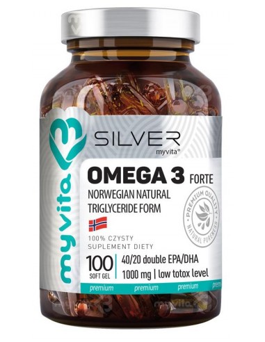 Silver Pure Omega 3 Forte 100 kap.