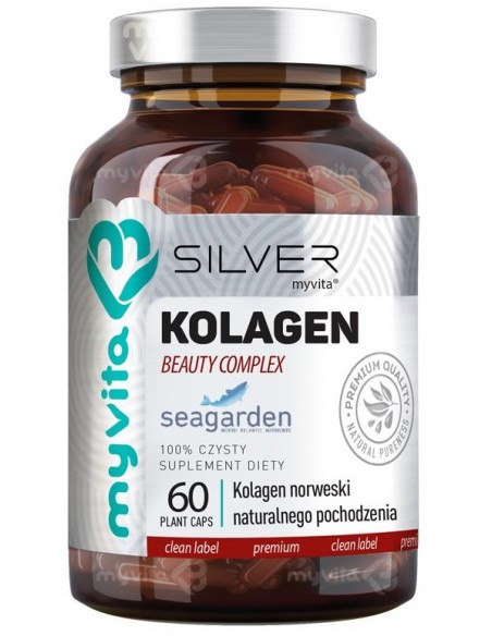 Silver Pure 100% Kolagen Beauty Kolagen morski 60 kap.