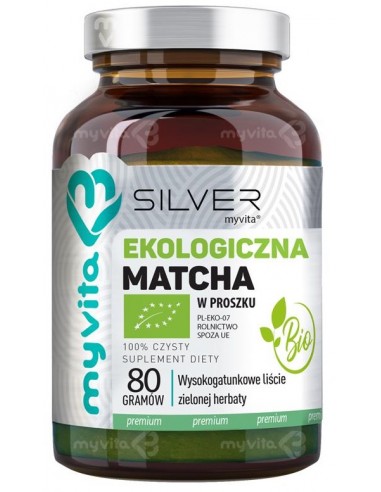 Silver Matcha Camellia Bio Ekologiczna Matcha 80g