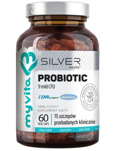 Silver Probiotic 9 mld CFU 60 kap.