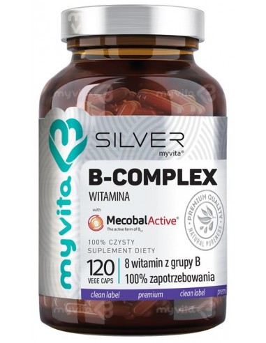 Silver Witamina B-complex 120 kap.