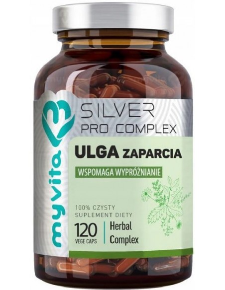 MyVita Silver Ulga Zaparcia Herbal Complex 120 kaps.