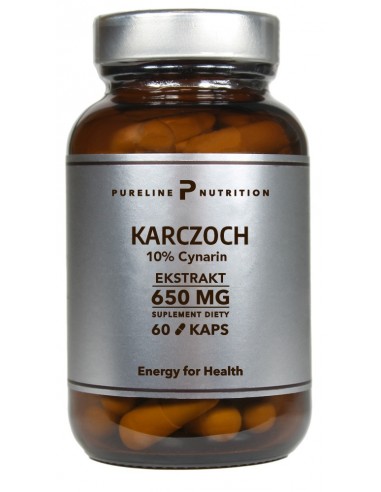 Karczoch Ekstrakt 650 mg 60 kap.