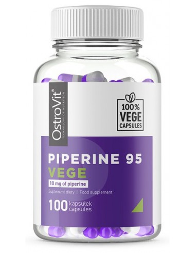 Piperyna Piperine 95 VEGE 100 Vcaps