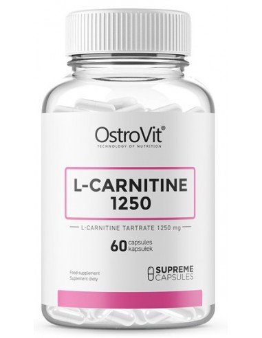 Supreme Capsules L-Carnitine 1250 60...