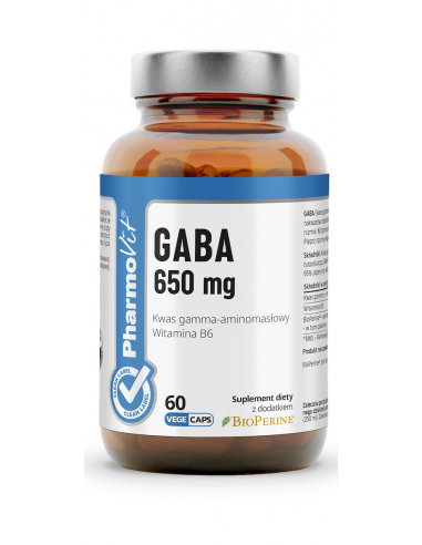 GABA 650 mg 60 kap.