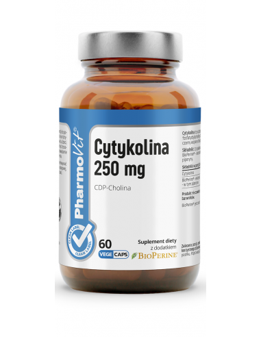 Cytykolina 250 mg CDP-Cholina 60 kap.