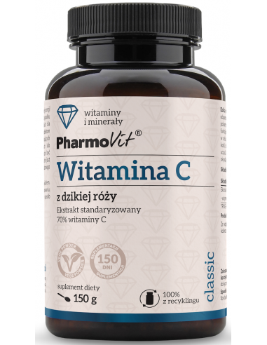 Witamina C z dzikiej róży 150 g.