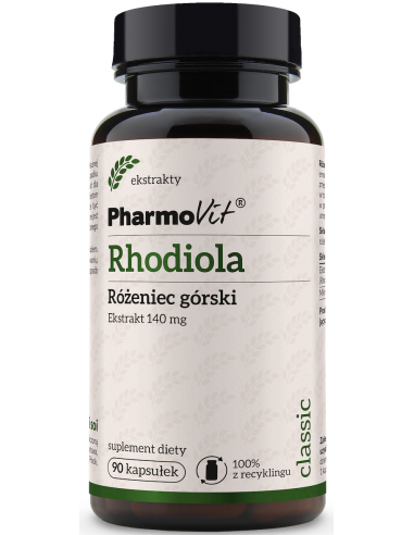 Rhodiola Różeniec górski 4:1 140 mg 90 kap.
