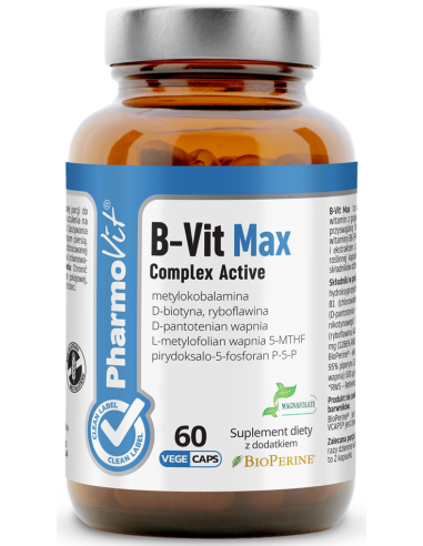B-Vit Max Complex Active 60 kap.