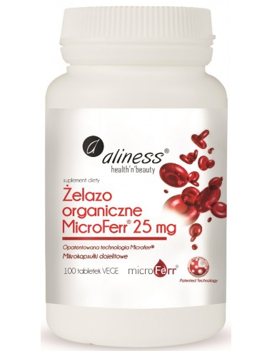 Żelazo organiczne MicroFerr® 25 mg...