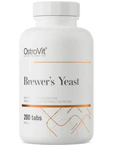 Drożdże Piwne Brewer’s Yeast 200 tab.