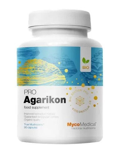 Agarikon PRO - 30% beta 1,3/1,6 D glukanów - 90 kaps.