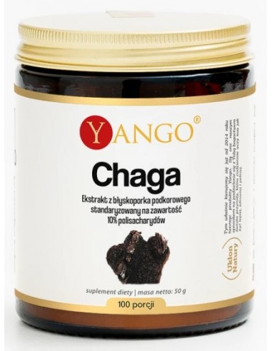 Chaga - ekstrakt 10% polisacharydów - 50 g