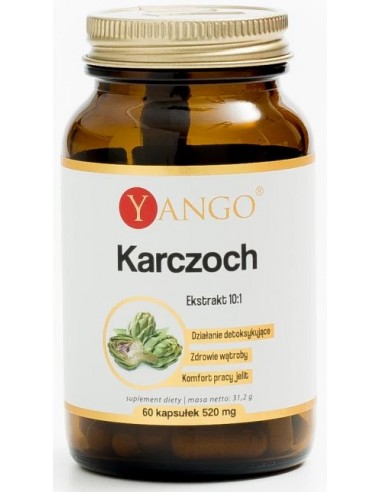Karczoch - ekstrakt 10:1 - 60 kap.